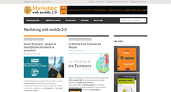 Desktop Screenshot of marketing-webmobile.fr