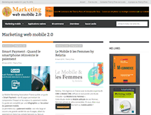 Tablet Screenshot of marketing-webmobile.fr